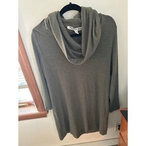 Michael stars cowl neck turtleneck sweater dress size L